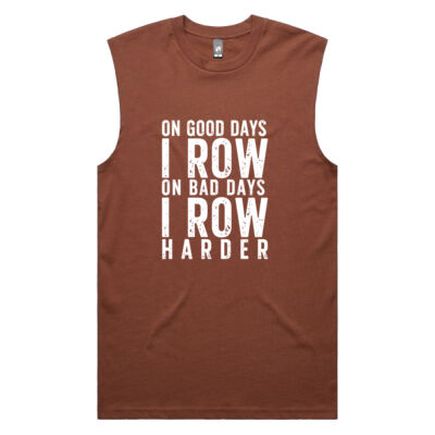 On Good Days I Row | Men's Tank Thumbnail