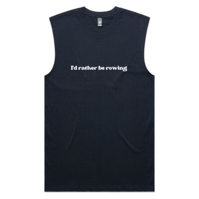 I'd Rather Be Rowing | Men's Tank Thumbnail