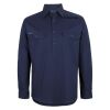 Mens Close Front Long Sleeve 150G Work Shirt Thumbnail