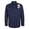 Mens Close Front Long Sleeve 150G Work Shirt Thumbnail